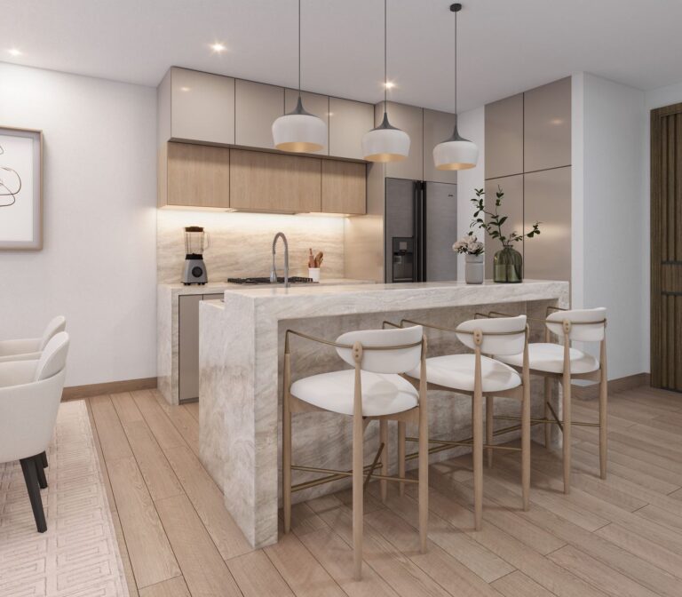 Cocina del modelo Álamo