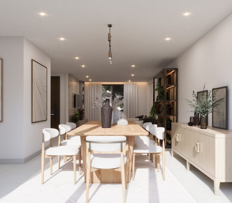 Comedor del modelo Ébano