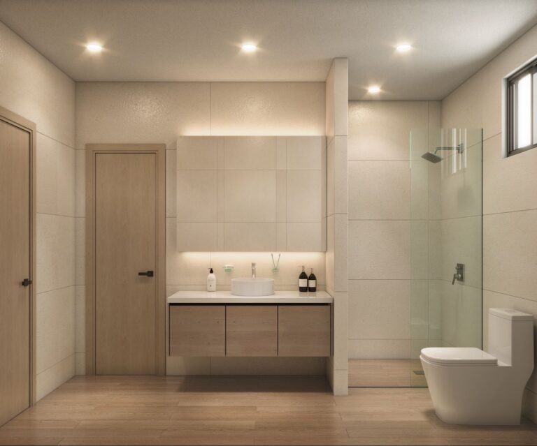Baño máster del modelo Jelí