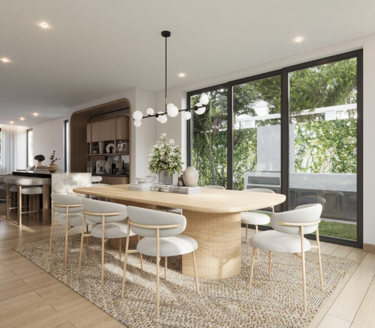 Comedor del modelo Mauria
