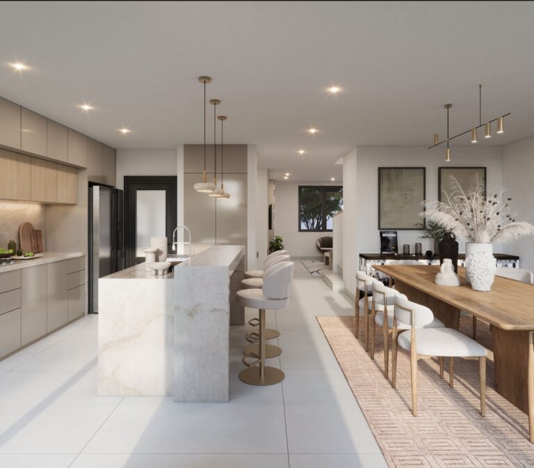 Cocina comedor del modelo Sauce